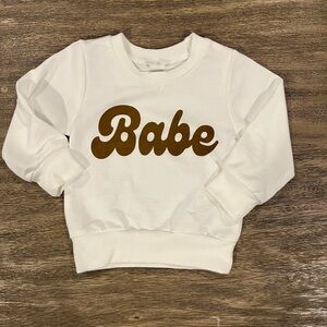 Amazon “Babe” Sweatshirt